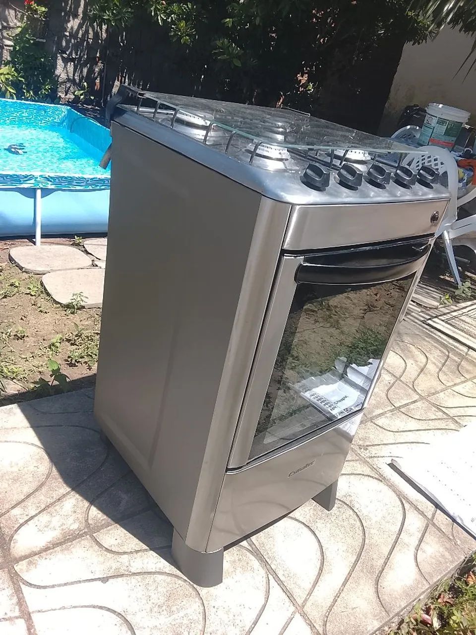 Fogão Esmaltec inox top entrega grátis pra toda João pessoa  - Foto 2