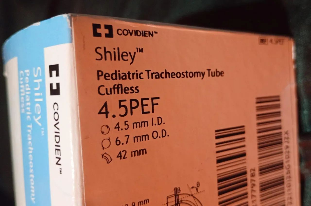 Canula shiley 4.5 sem cuff 