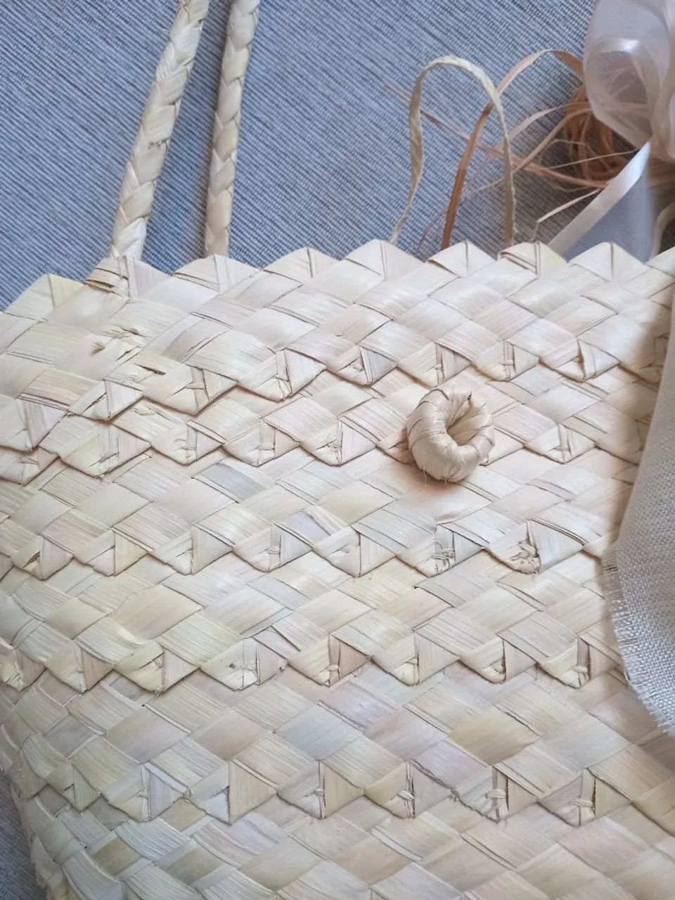 Bolsa de Palha Feminina  - Foto 4