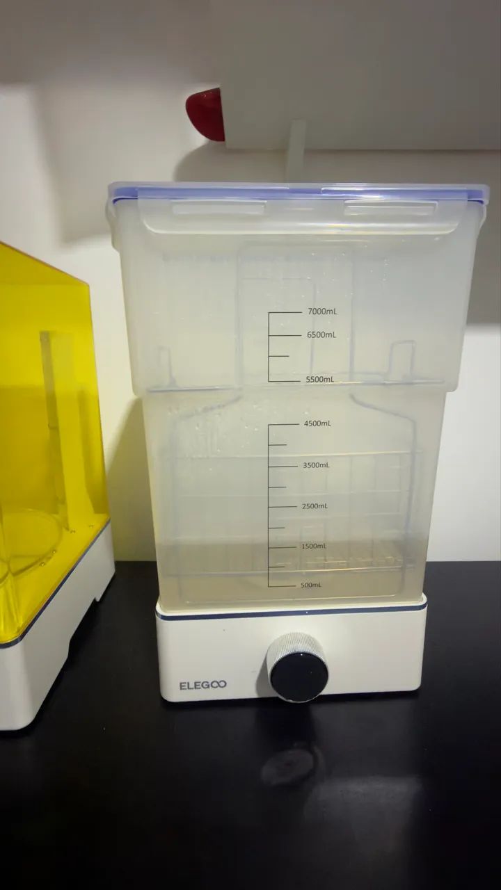 Kit Impressora 3D Elegoo + Mercury Plus Wash & Cure - Excelente Estado - Foto 2