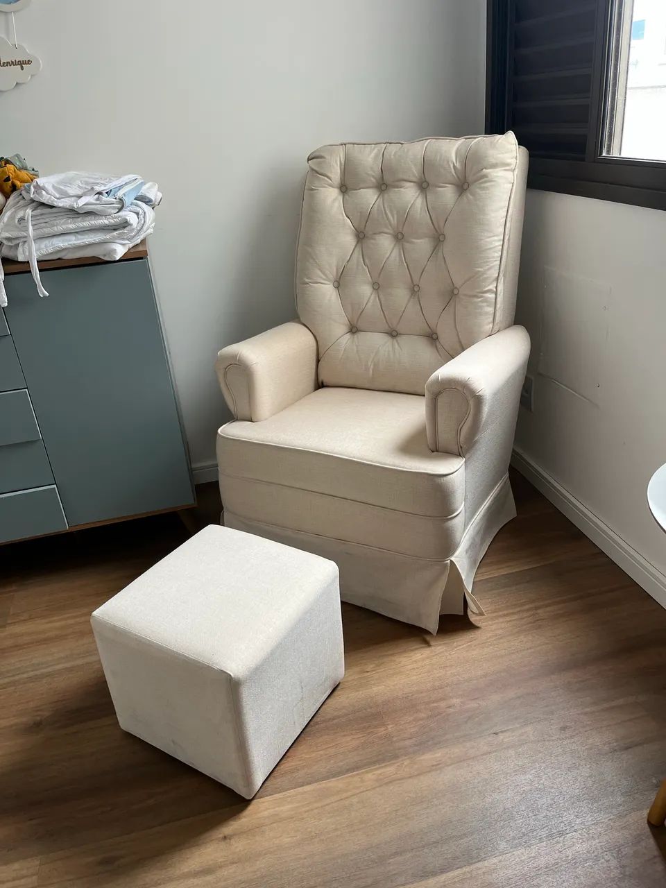 Poltrona de Amamentação + Apoio dos pés  - Foto 3