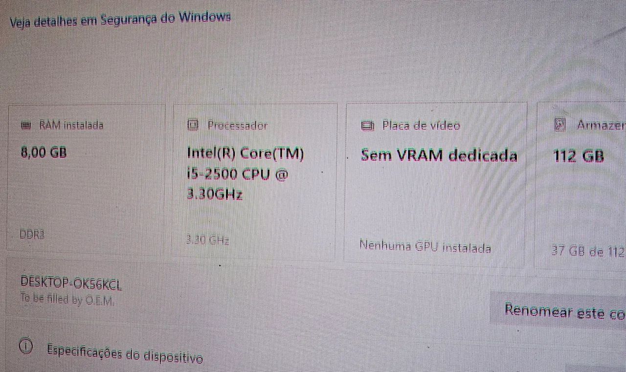 Cpu, I5-2500, 8GB, Ssd 120GB - Foto 4