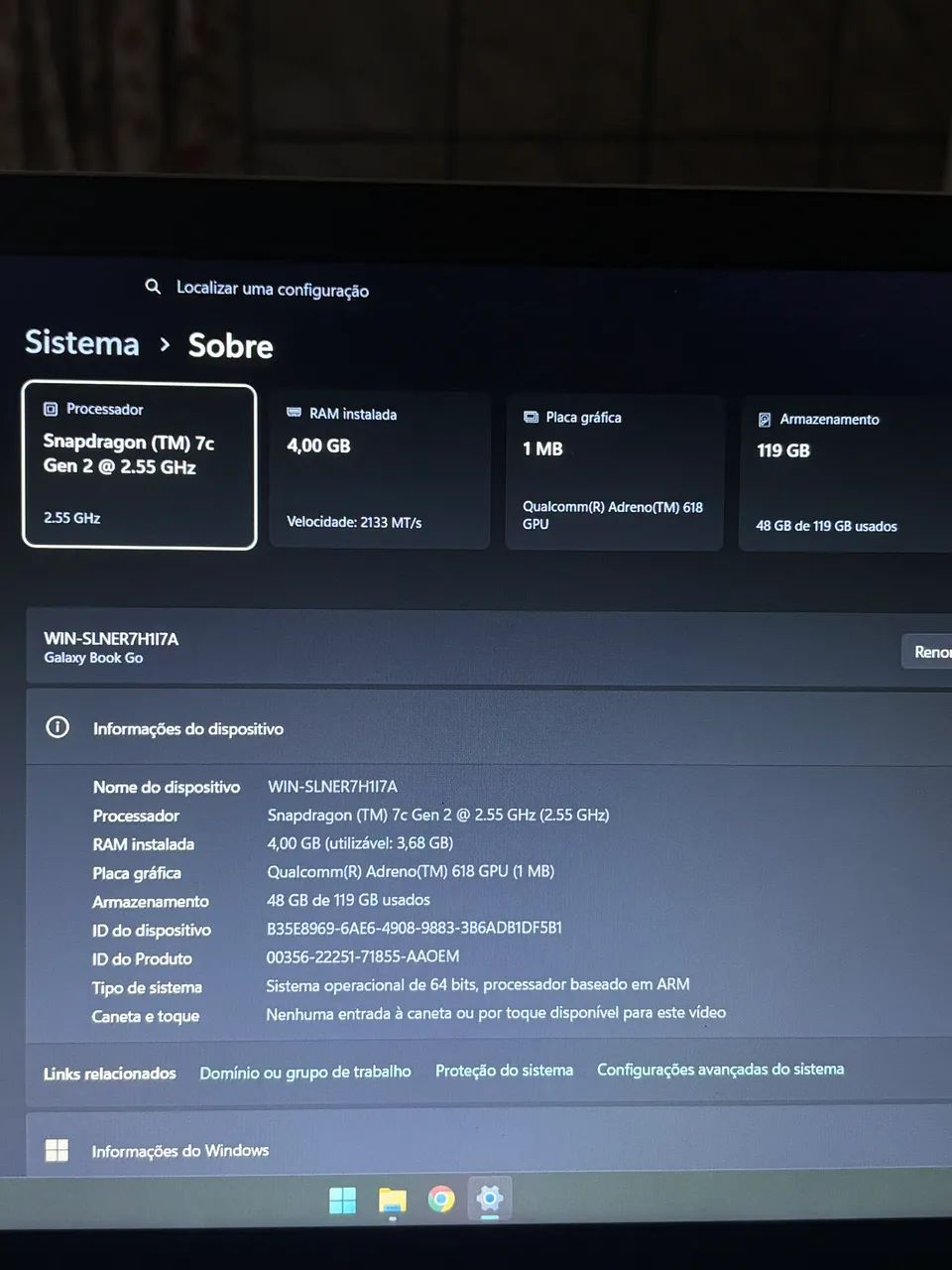 Notebook Galaxy Book Go - Foto 4