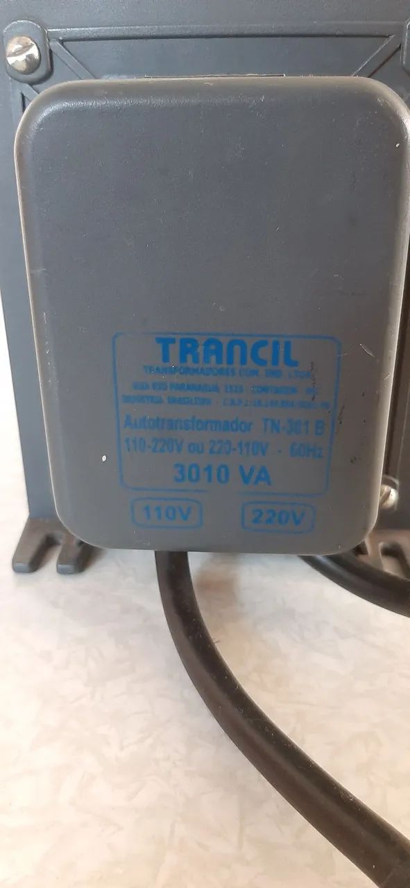 Transformador 110-220v 3010VA