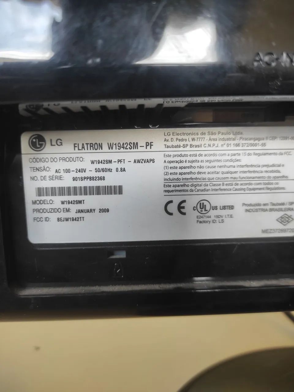 Monitor LG Flatron W1942SM - Foto 3