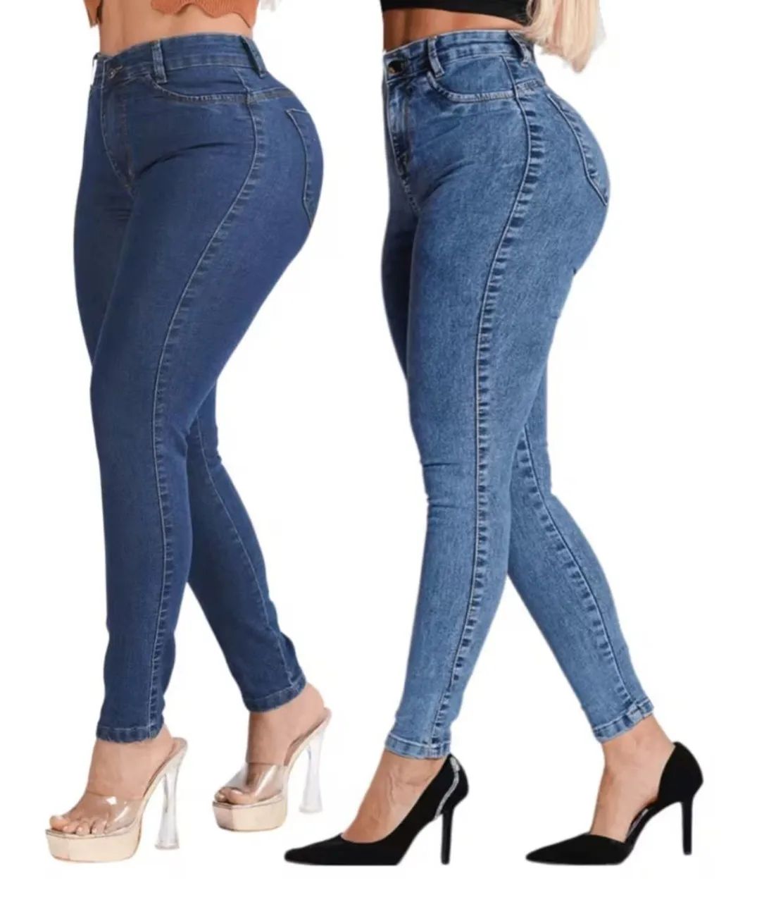 Calça jeans feminina  - Foto 3