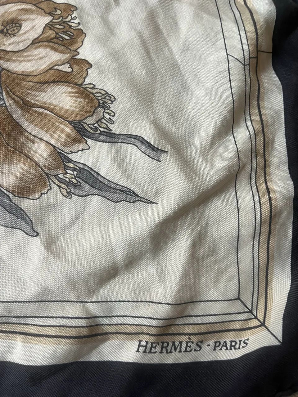 Lenço de seda Hermés original