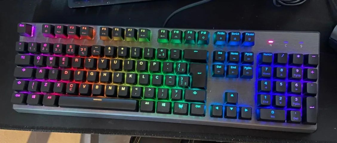 Kit Gamer teclado mecanico Cooler Master - Foto 5