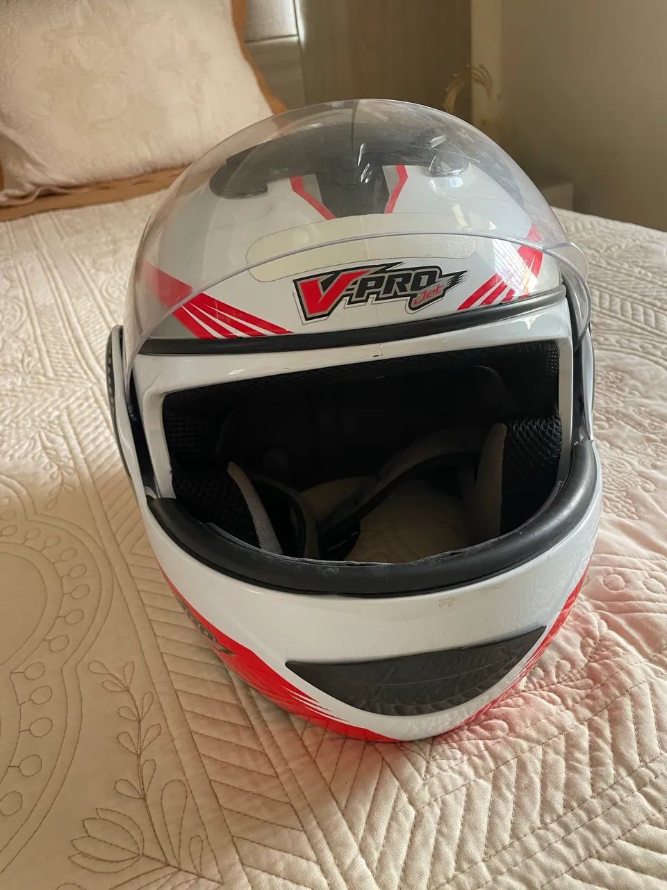 Vende-se Capacete Pro Tork V-Pro Jet 2 Carbon. - Foto 3