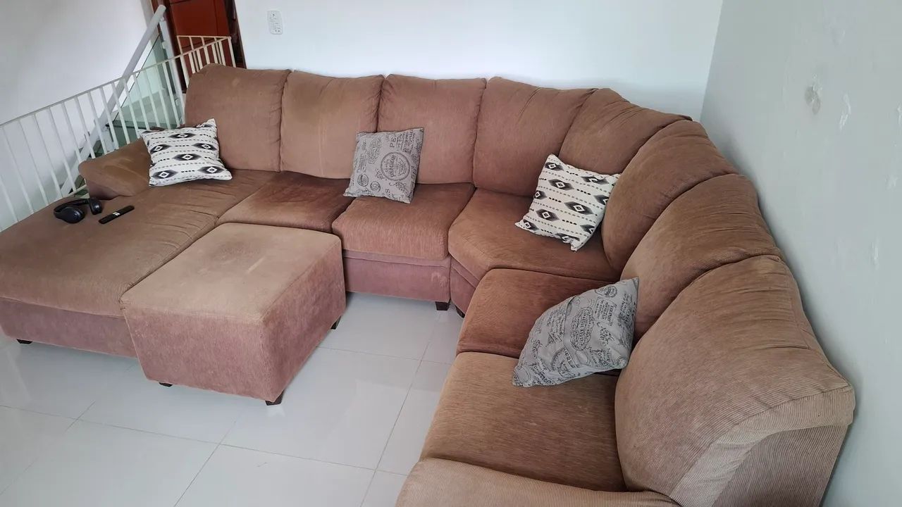 Sofá de canto, 6 lugares  - Foto 2