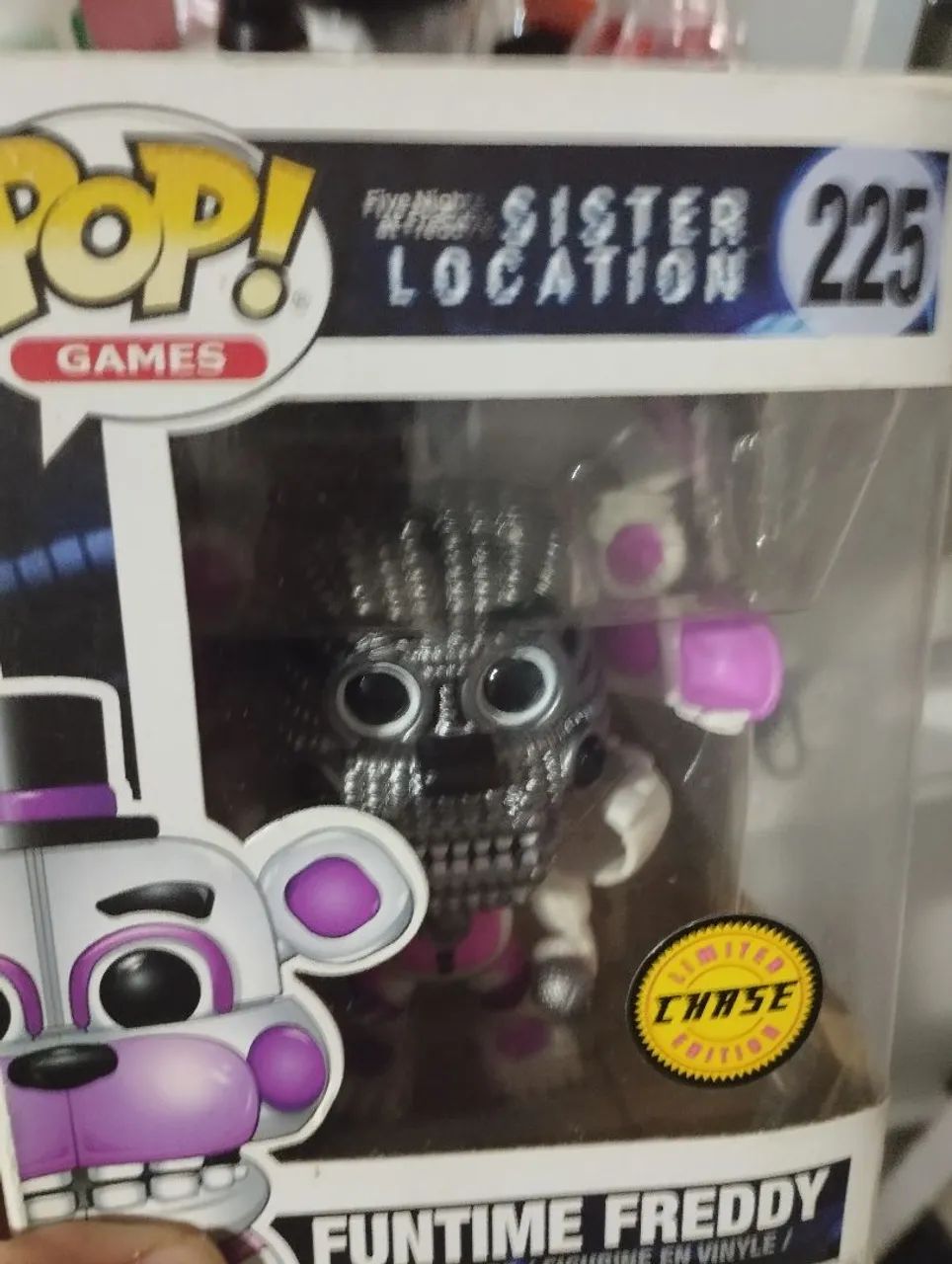 funko pop funtime freddy 225 chase ( edição limitada)