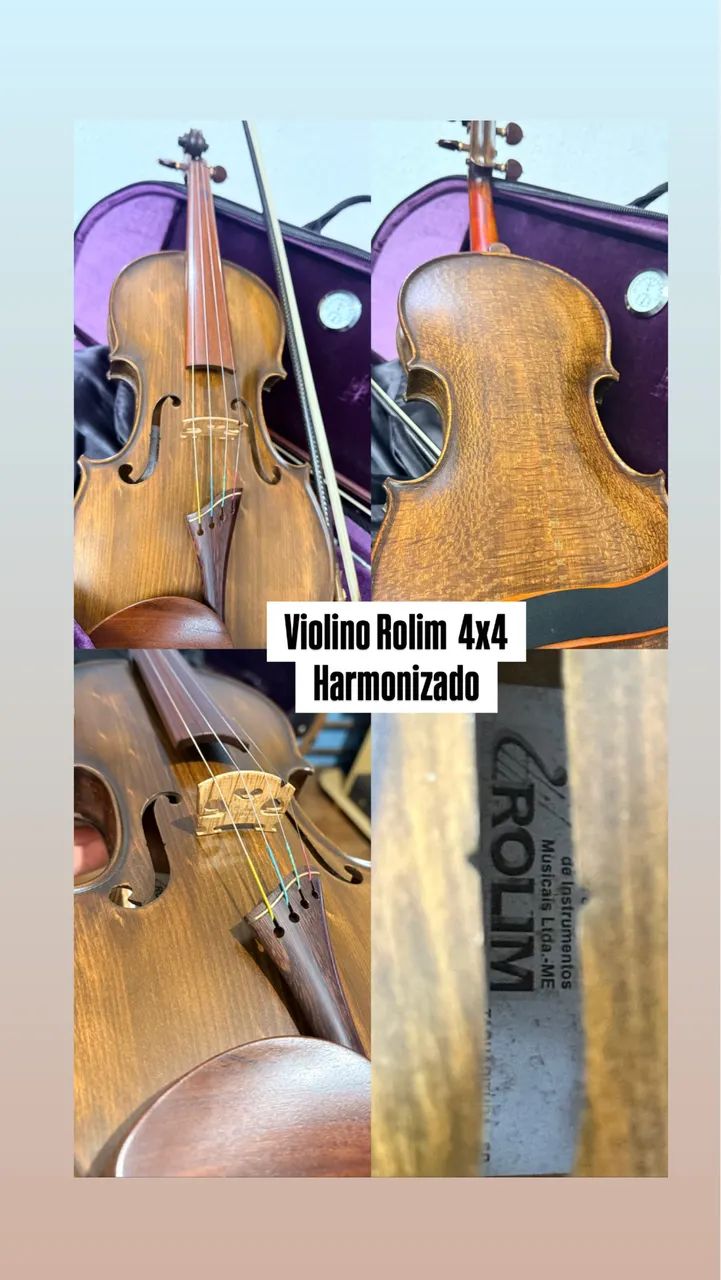 VIOLINO HARMONIZADO ROLIM - Foto 4