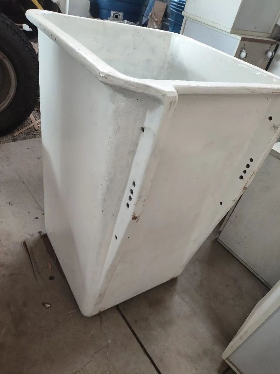 Cesto aéreo fibra para munck 