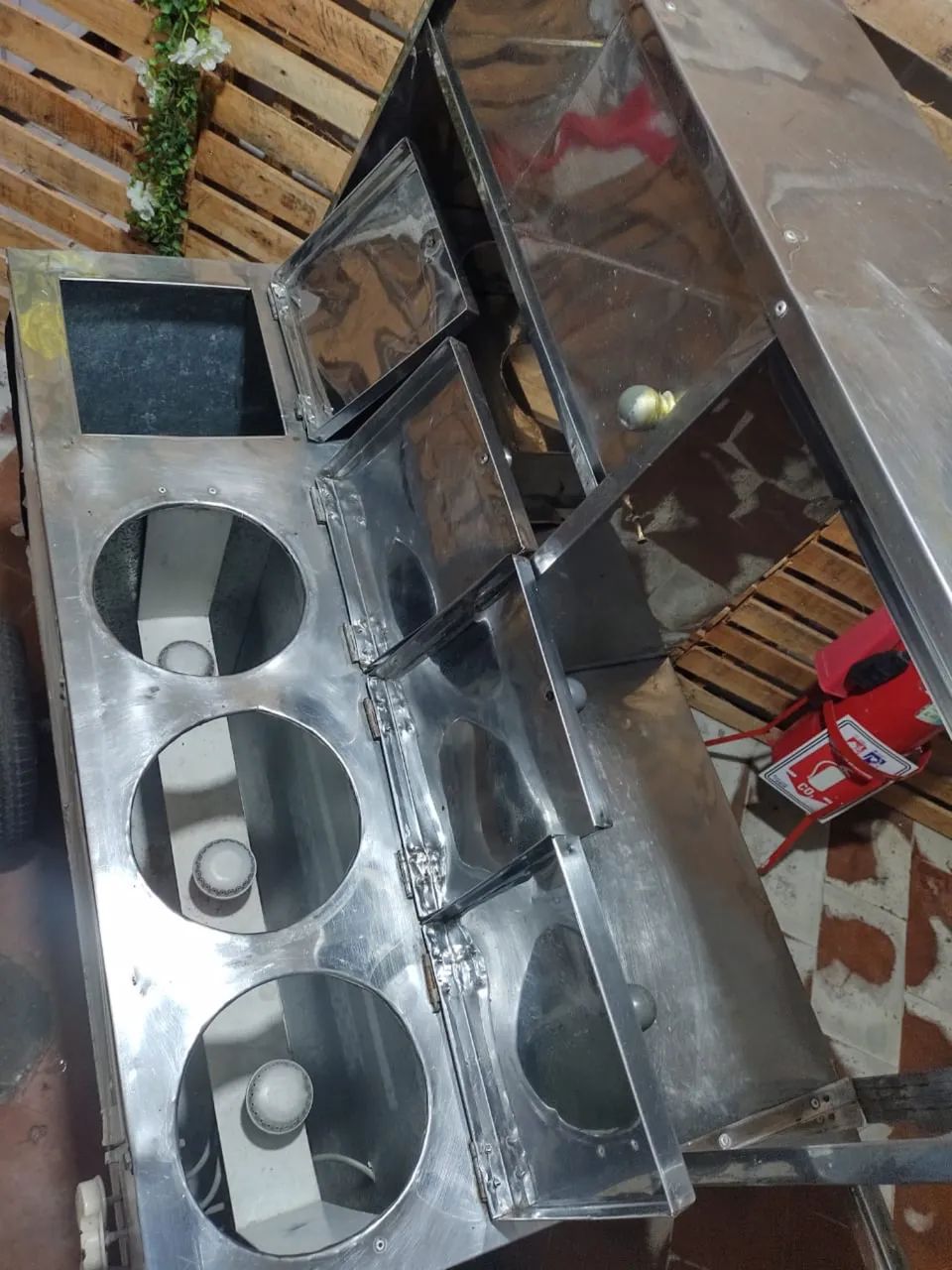 Carrinho inox de hot dog - Foto 5