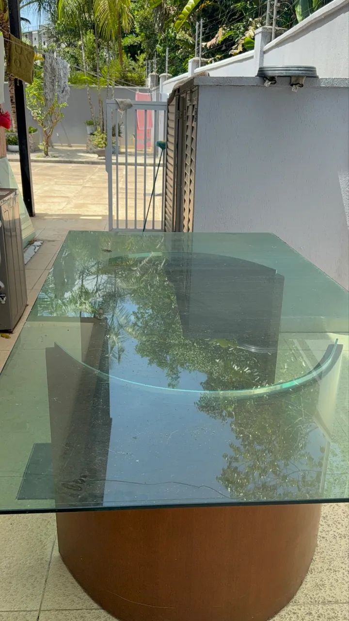 Vende-se mesa de vidro! - Foto 4