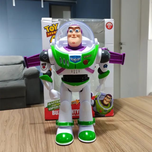 Action Figure Boneco Buzz Lightyear com Asas e Caixa (Disney Pixar®) - Foto 2