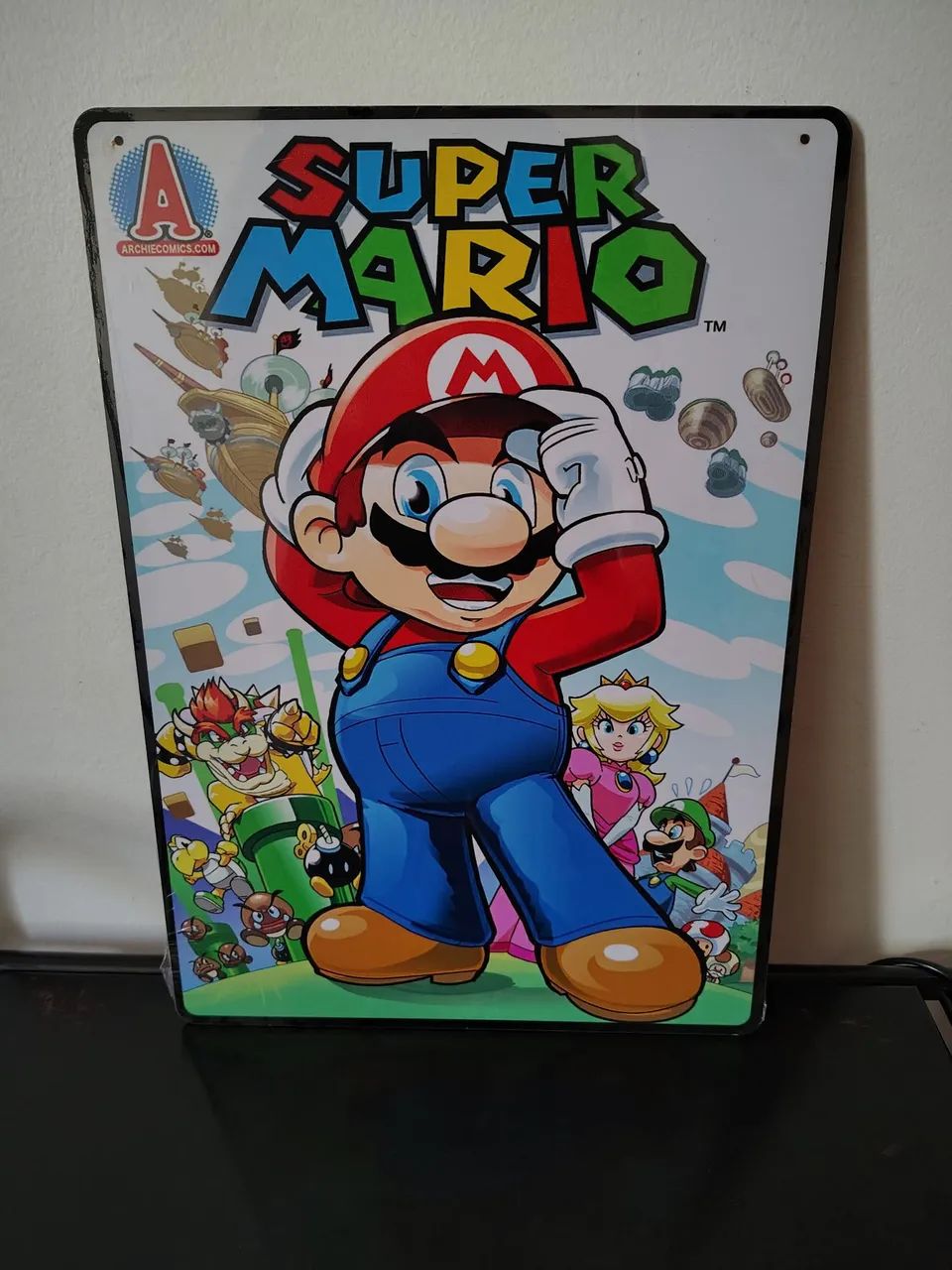 placa decorativa super mario - Foto 2