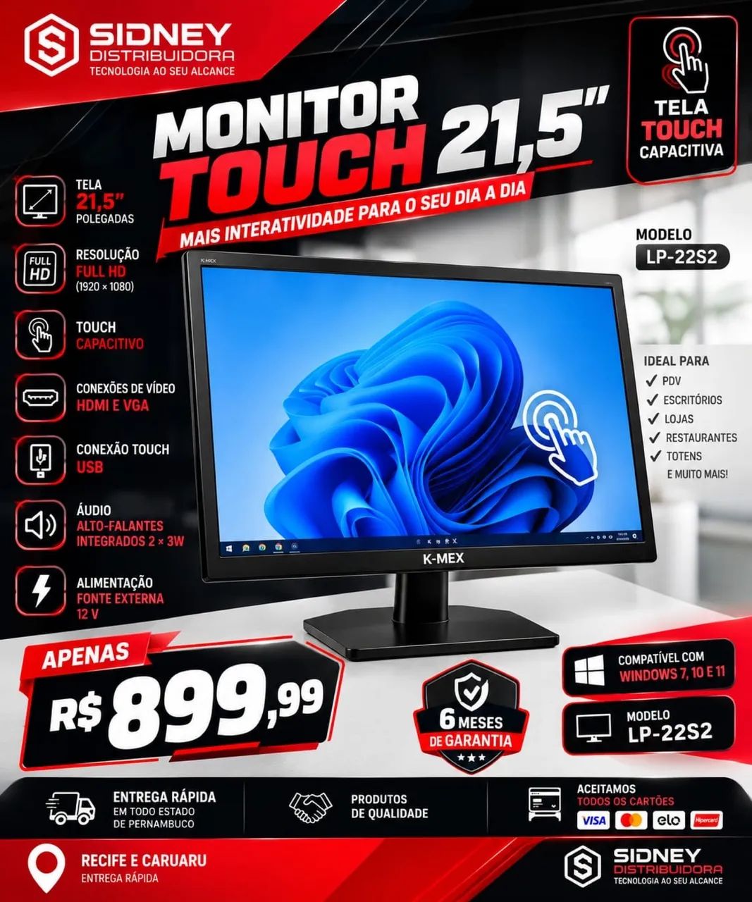 Monitor touch - Foto 2