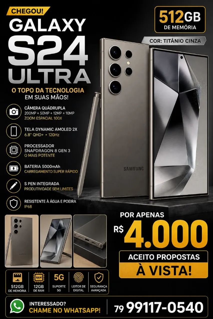 S24 ultra 512 gigas