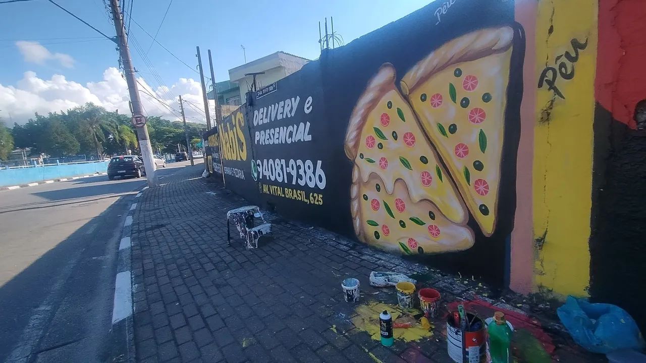 GRAFITES COMERCIAIS em MUROS e FACHADAS - Foto 6
