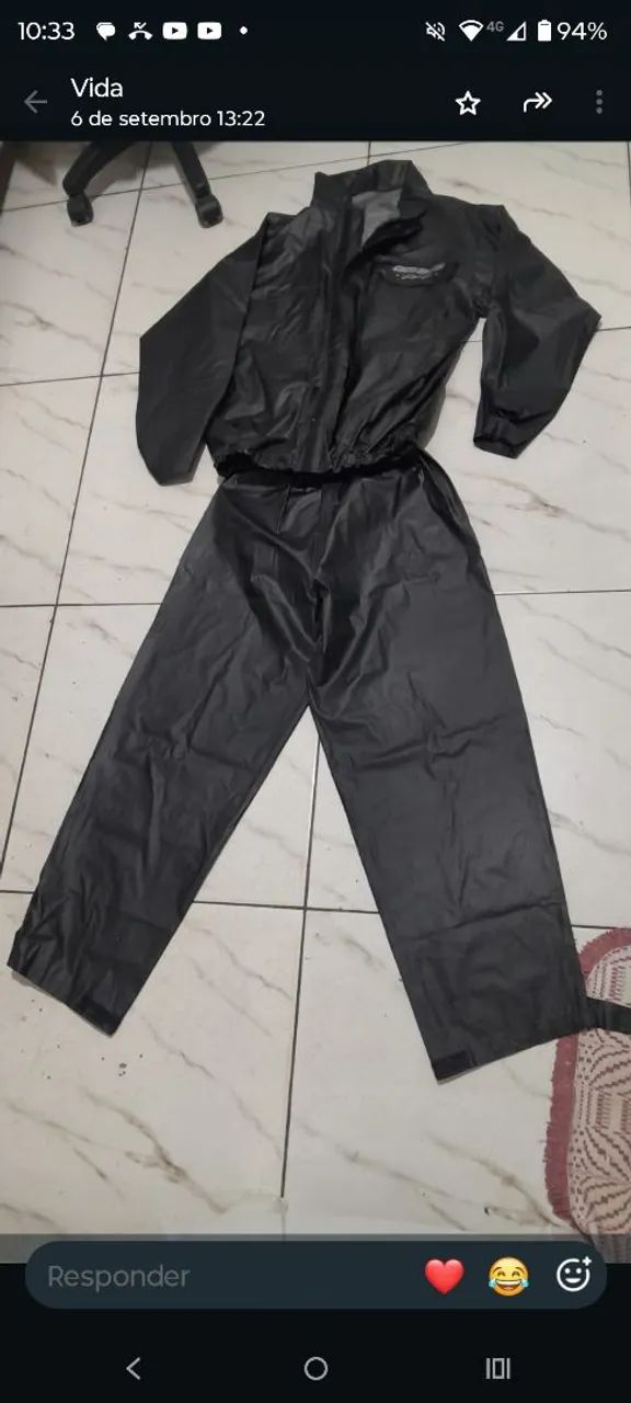 CAPA DE CHUVA PARA MOTOQUEIRO 