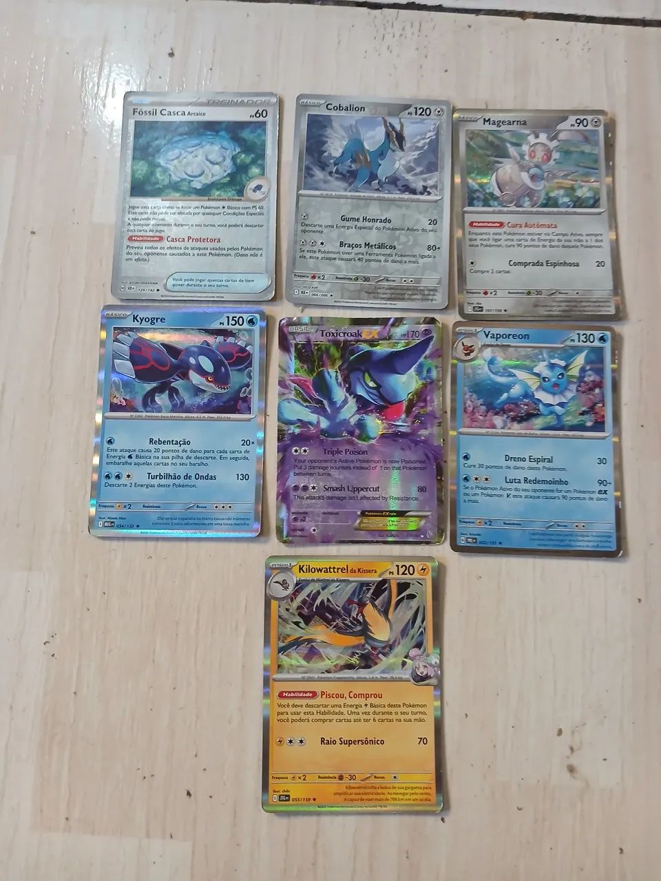 Cartas de pokémon original 