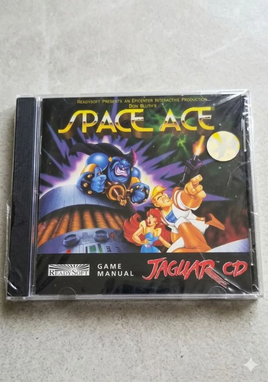 Jogo Space Ace - Atari Jaguar CD lacrado