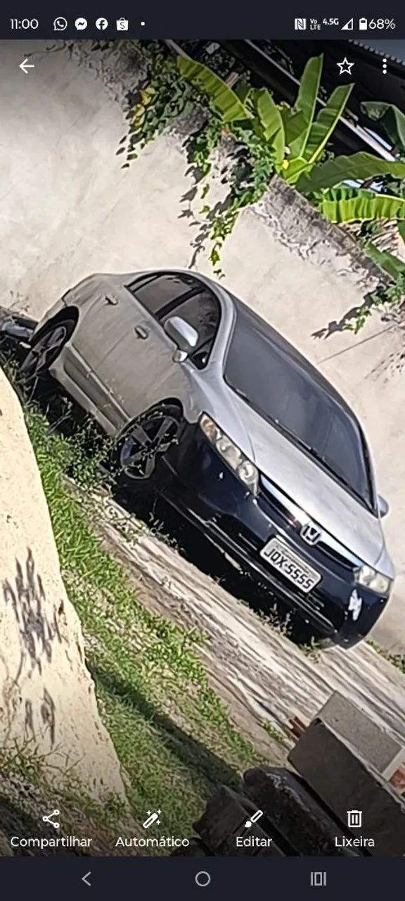 Honda Civic Civic Sedan LXS 1.8/1.8 Flex 16V Aut. 4p 2007