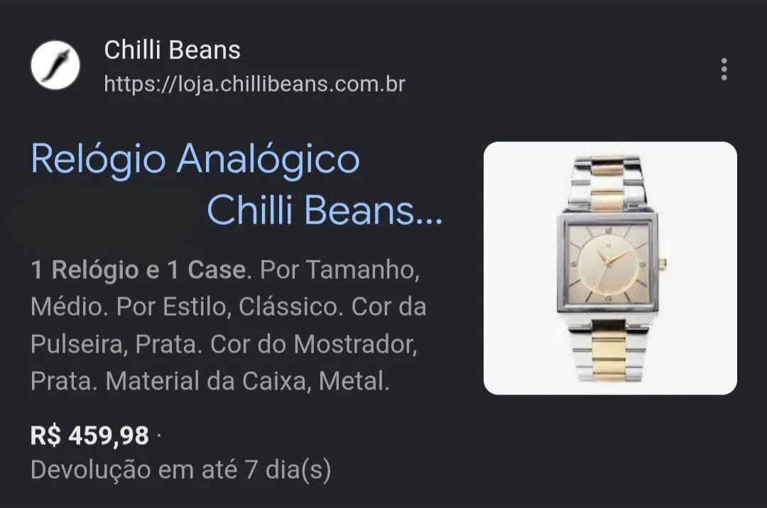 Relogio chilli beans  - Foto 5