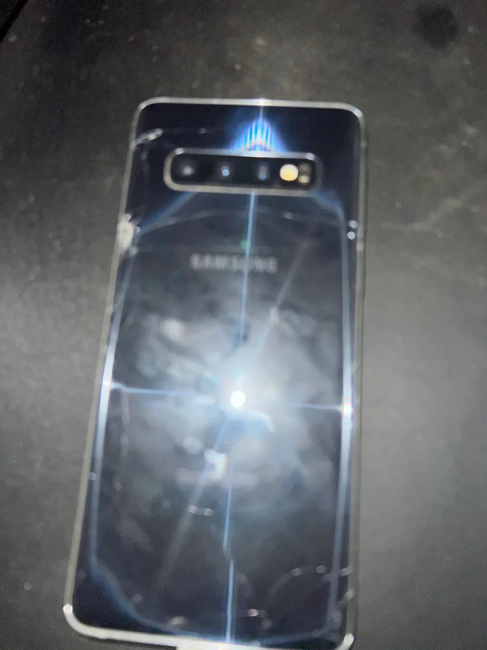 Samsung Galaxy S10 (modelo SM-G973U), cor preta - Foto 3