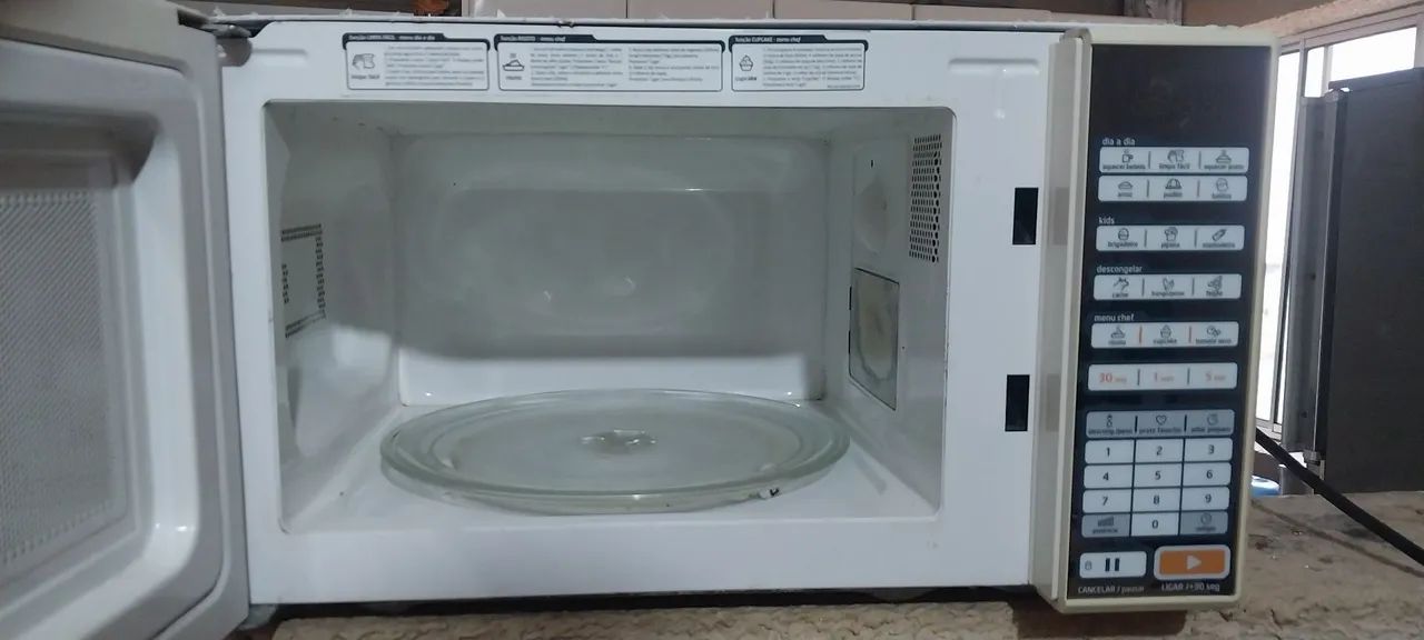 Microondas midea 20l espelhado  - Foto 4
