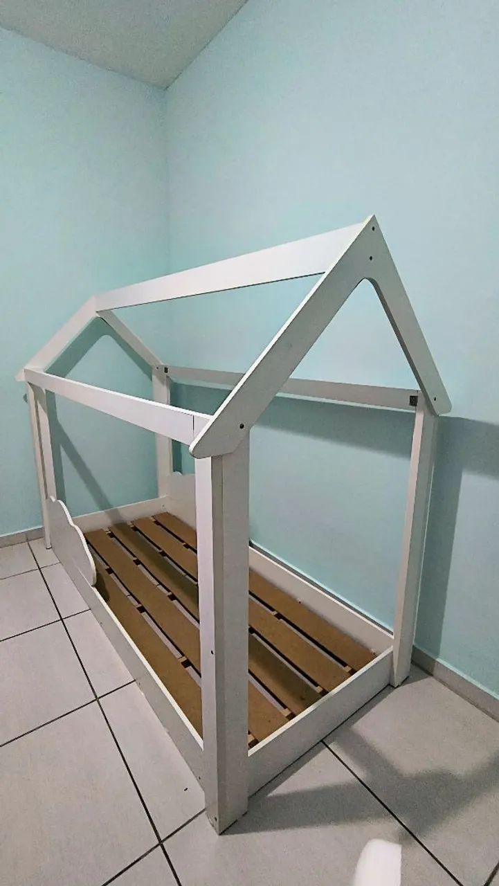Cama infantil montessori - tamanho de cama solteiro  - Foto 4