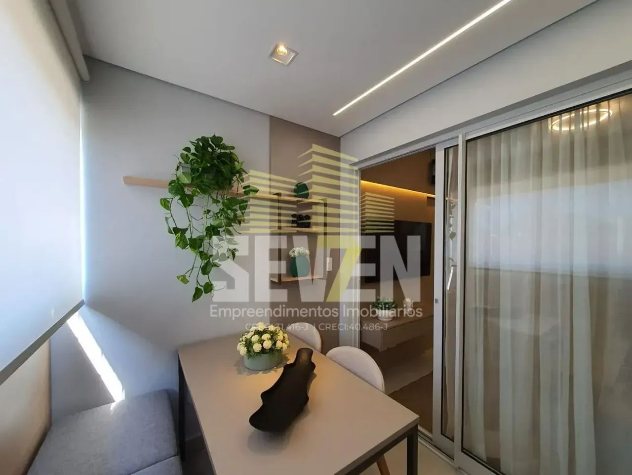 Apartamento com 1 Quarto no Edifício Red Centro Bauru  Varanda Gourmet - Foto 5