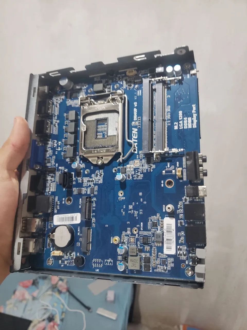 Mini pc com gabinet e placa lga 1200  - Foto 2