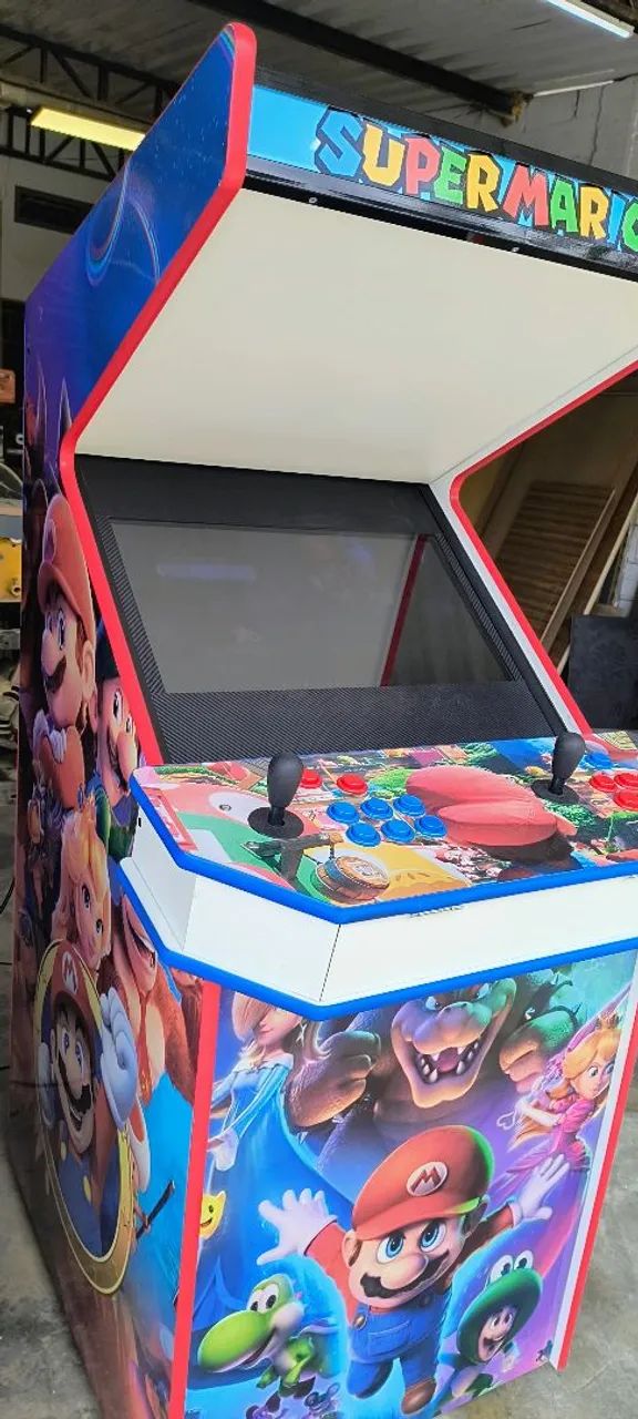 *Promoção* Fliperama Retro Games (Mário Bros) - Foto 4