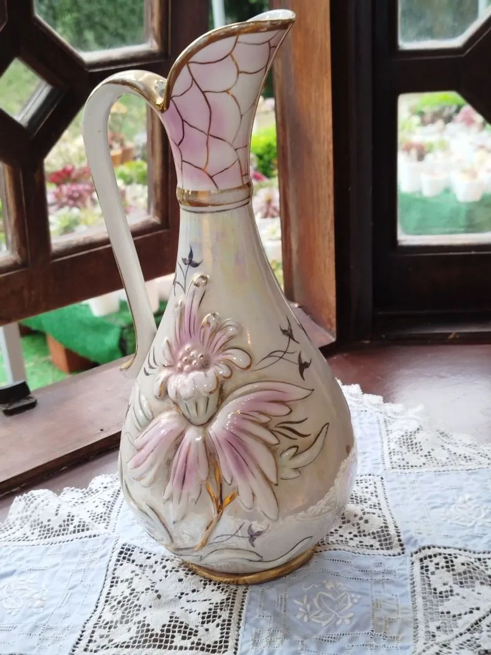 Vaso/jarra decorativa vintage - Foto 5