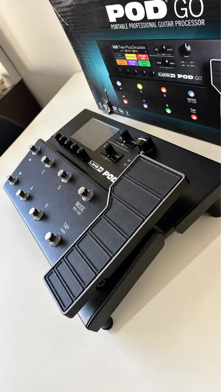 LINE 6 POD GO - MULTIEFEITOS PARA GUITARRA - Instrumentos musicais