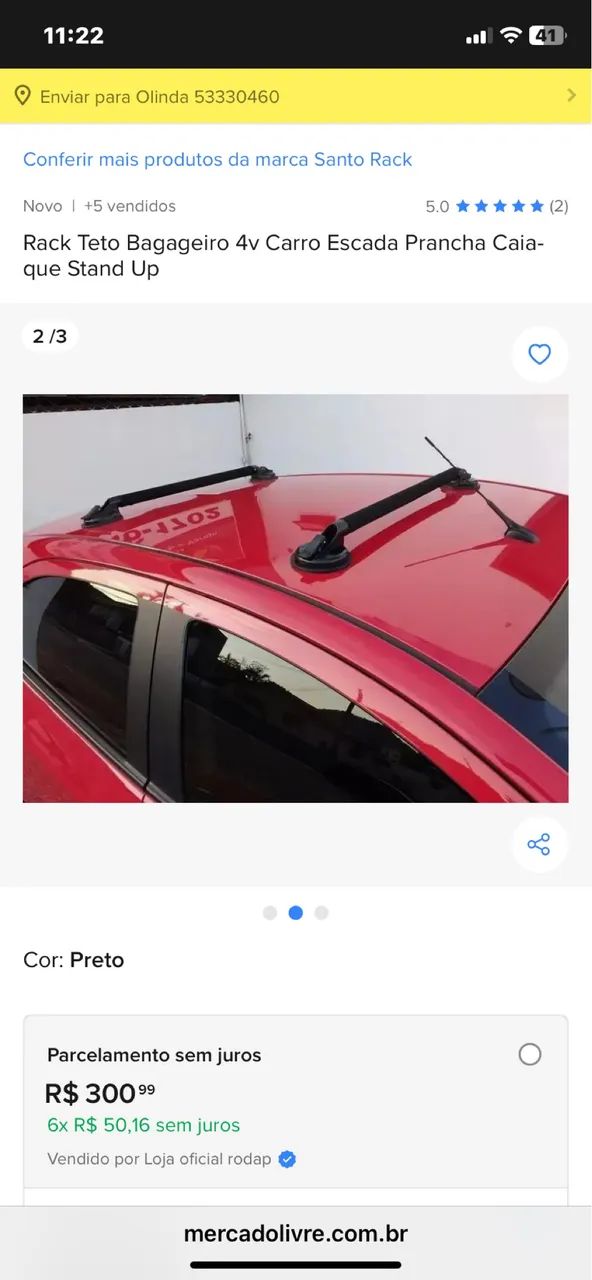 RACK DE CARRO  - Foto 3