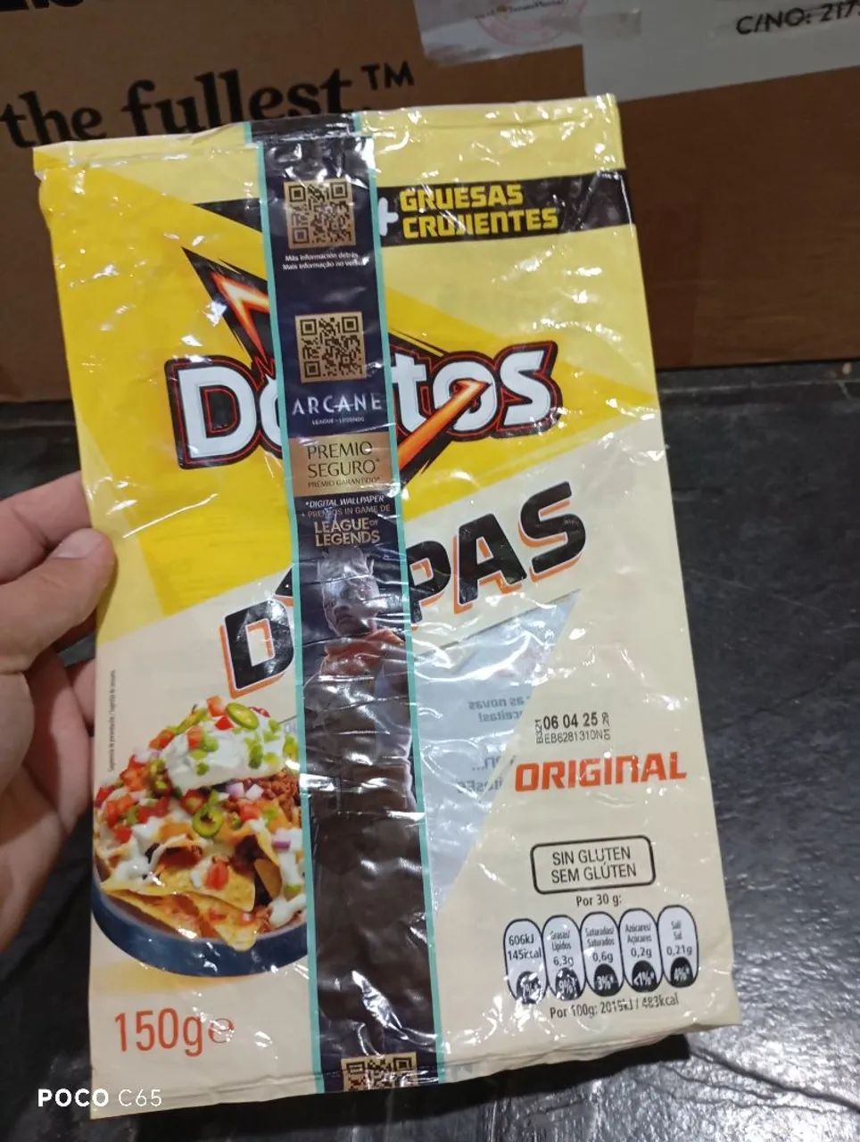 Embalagens salgadinhos lays, ruffles e correlatos elma chips extrangeiras Ilhas Canarias - Foto 4