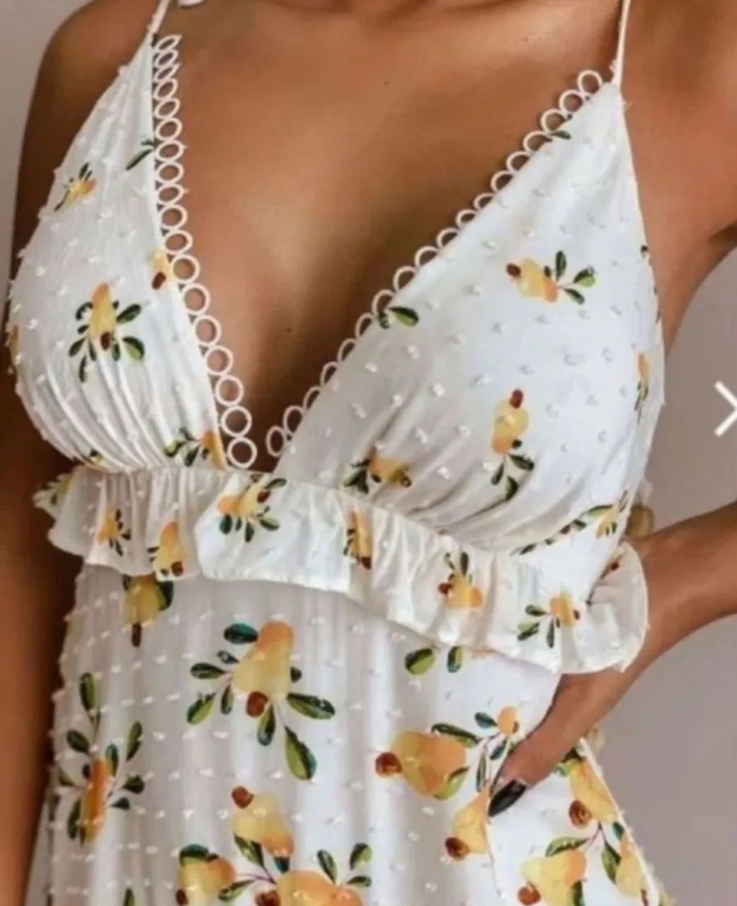 Vestido farm lenço Caju - Foto 4