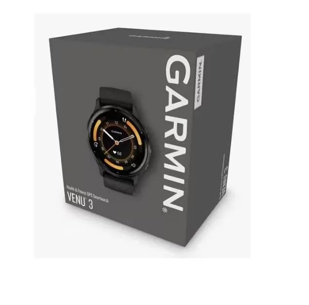 Relogio Garmin Forerunner Venu 3 black 45mm amoled - Foto 2