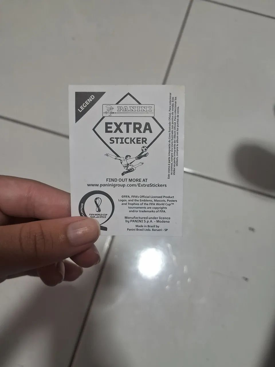 Figurinha bronze legend do neymar - Foto 3