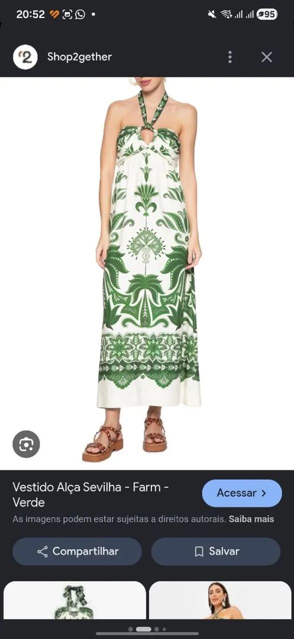 Vestido Farm 