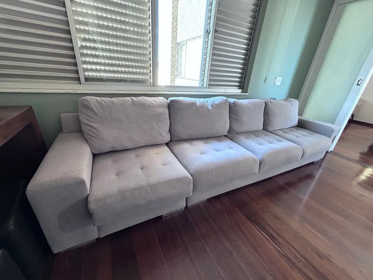 Sofá 4 Lugares Grande (3,45 m) | Excelente Estado - Foto 4