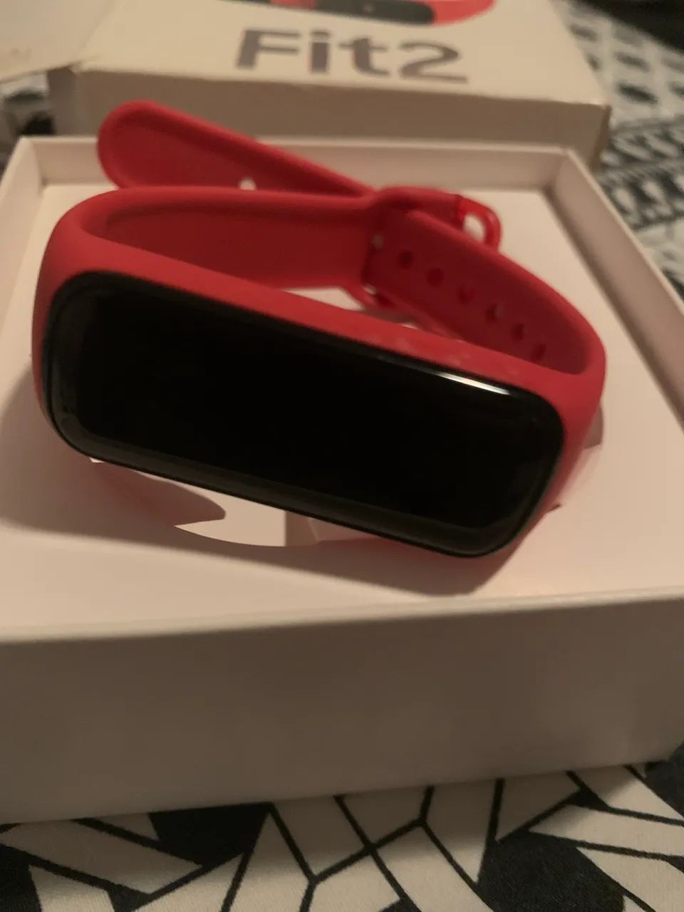 Smartband Galaxy Fit 2 Samsung Vermelho 