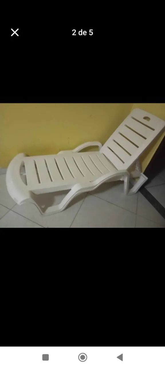 Espreguiçadeira de piscina  - Foto 4