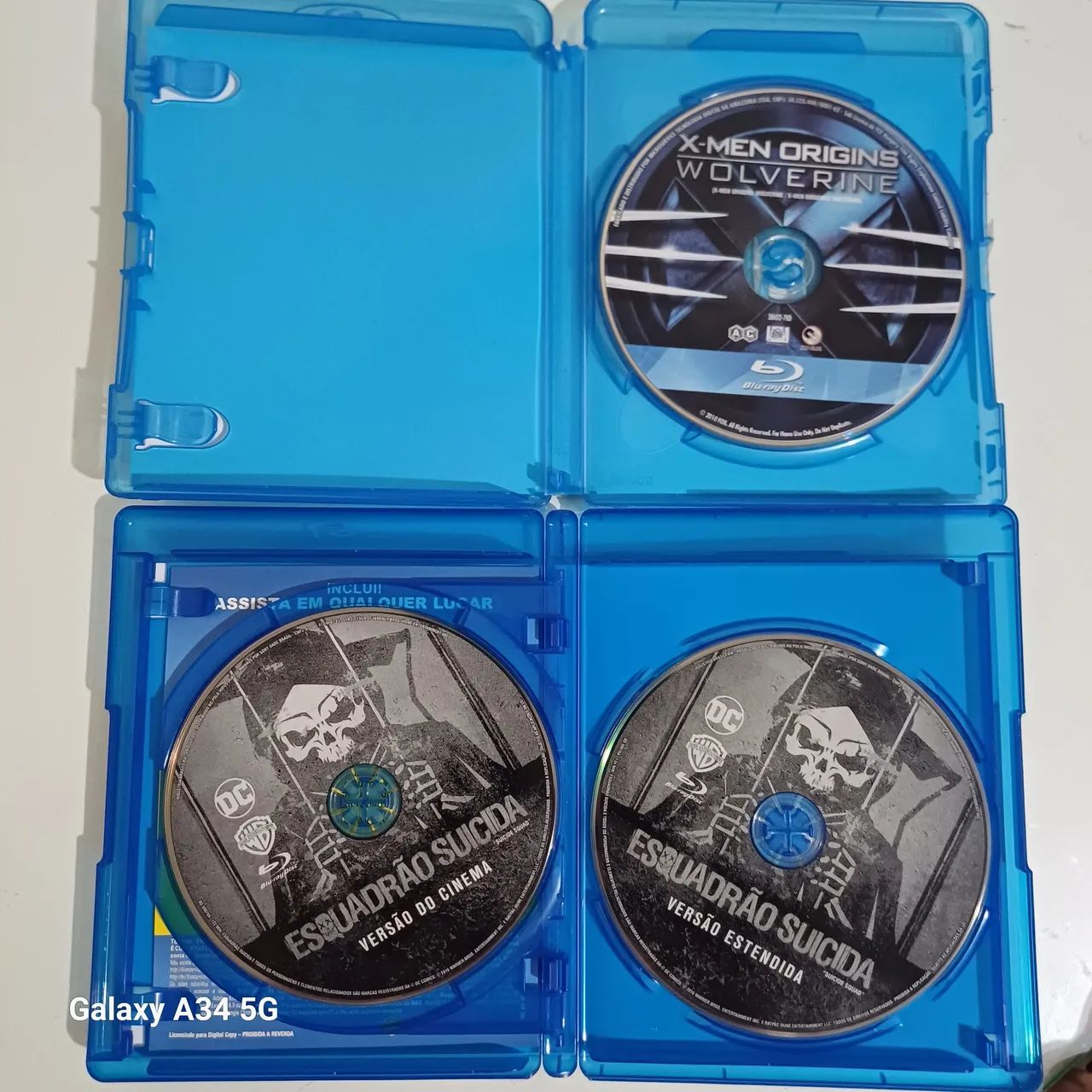 Box 5 blu-ray Marvel - Originais  - Foto 4