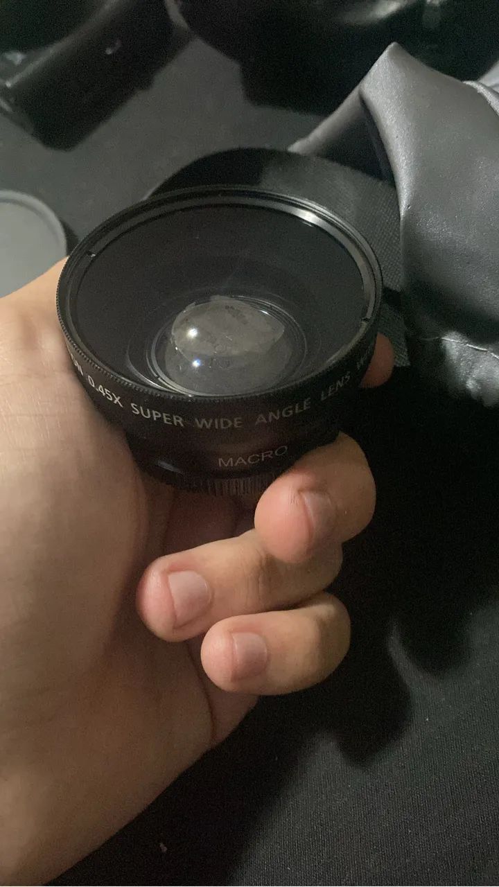 Câmera Digital 4K Ultra HD com Lente Grande Angular + Acessórios - Foto 2