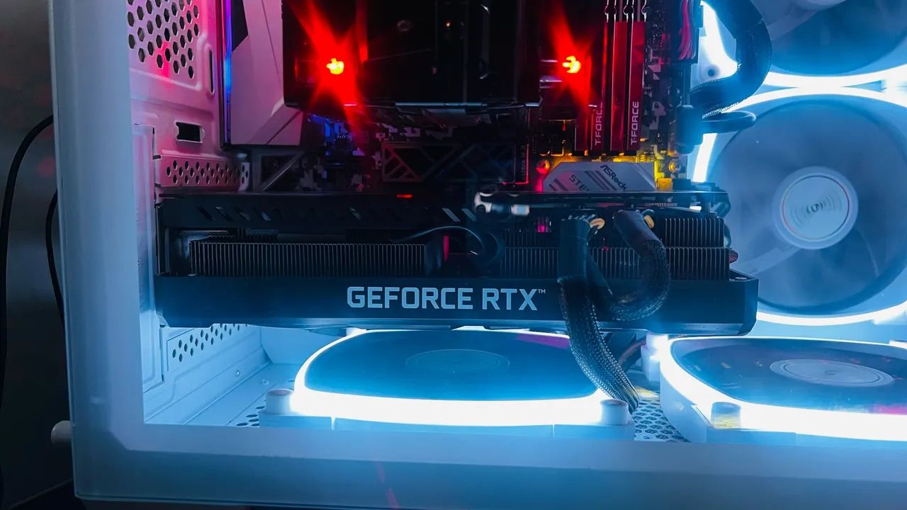 RTX 3070TI 8GB GALAX ONE CLICK OVERCLOCK - Foto 4