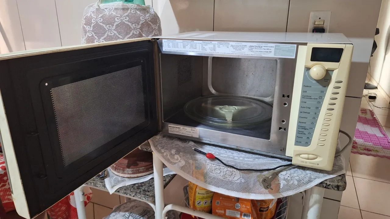 Micro-ondas brastemp 27 litros - Foto 4